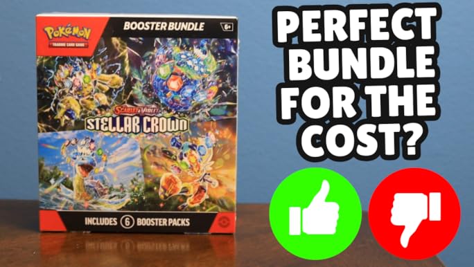ポケモンカードゲーム Stellar Crown ブースターバンドル Amazon.com: POKEMON TCG: Scarlet & Violet Stellar Crown